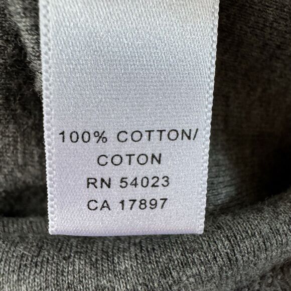 Banana Republic Women’s 3/4 Sleeve Flower Print Top Gray Small - Picture 10 of 12